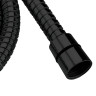 Шланг для душа 160см Aquatek, матовый черный AQ2101MB