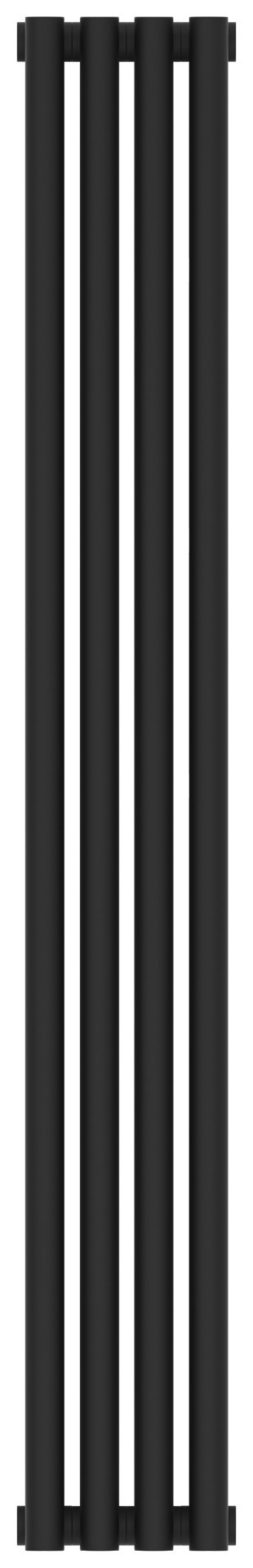 Отопительный радиатор Сунержа Эстет-11 1200х180 4 секции Тёмный титан муар