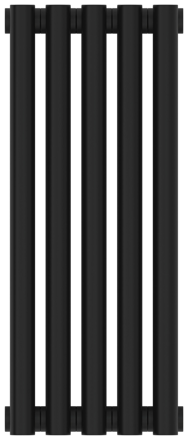 Отопительный радиатор Сунержа Эстет-11 500х225 5 секций Матовый чёрный