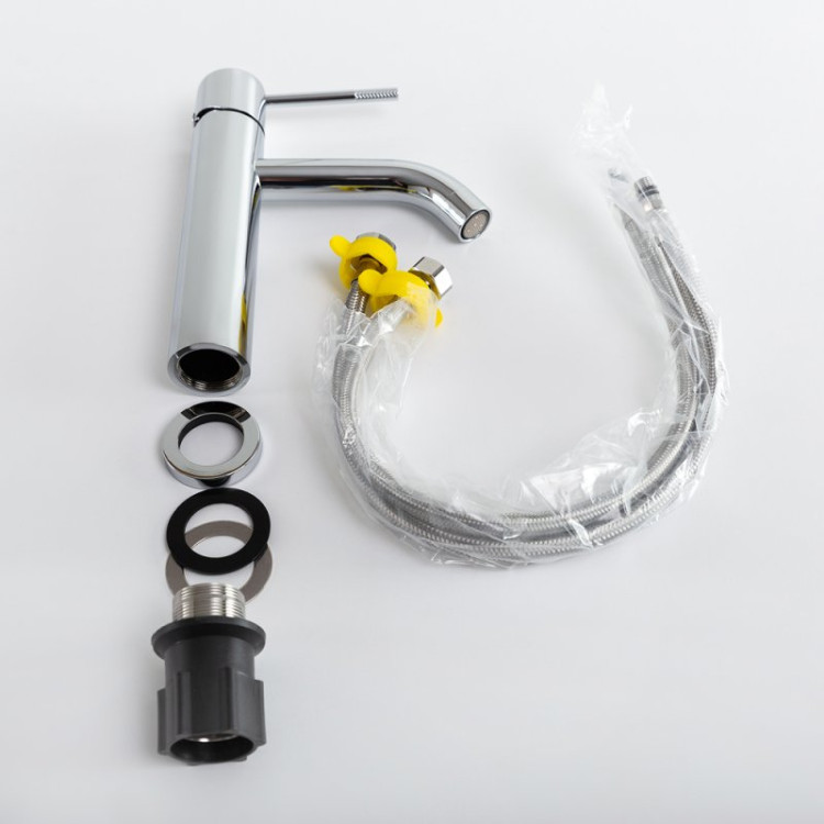 Смеситель для раковины с донным клапаном Cezares RELAX-LS1-BORO