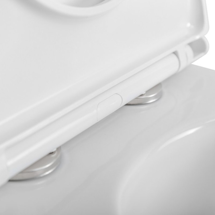 Унитаз-моноблок со смывом TORNADO, с сиденьем дюропласт soft close, P-trap Cezares BB673CP-MN-TOR/SC