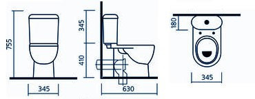 Унитаз Sanita Luxe Art Luxe SL DM ARTSLCC01040622