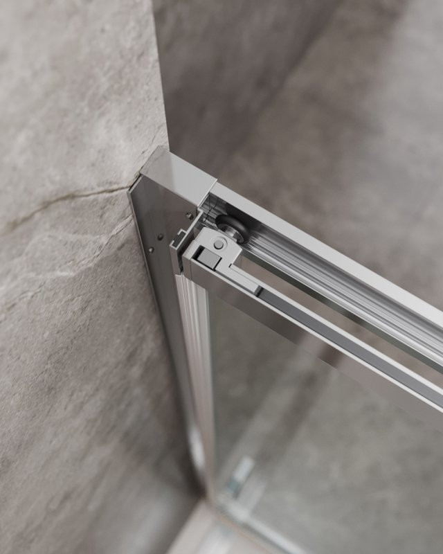 Душевая дверь в нишу MOLVENO-BF-3 Cezares MOLVENO-BF-3-90-C-BORO-IV