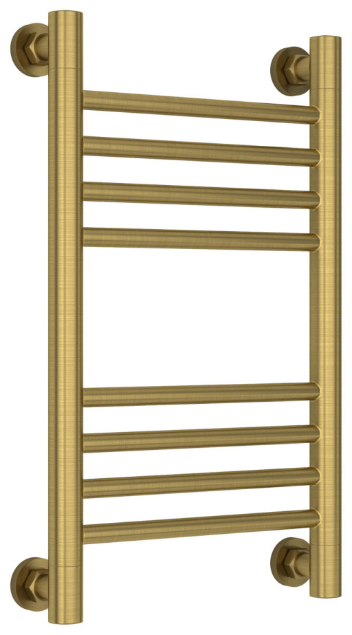 Полотенцесушитель водяной Сунержа Богема+ прямая 500х300 Состаренная латунь