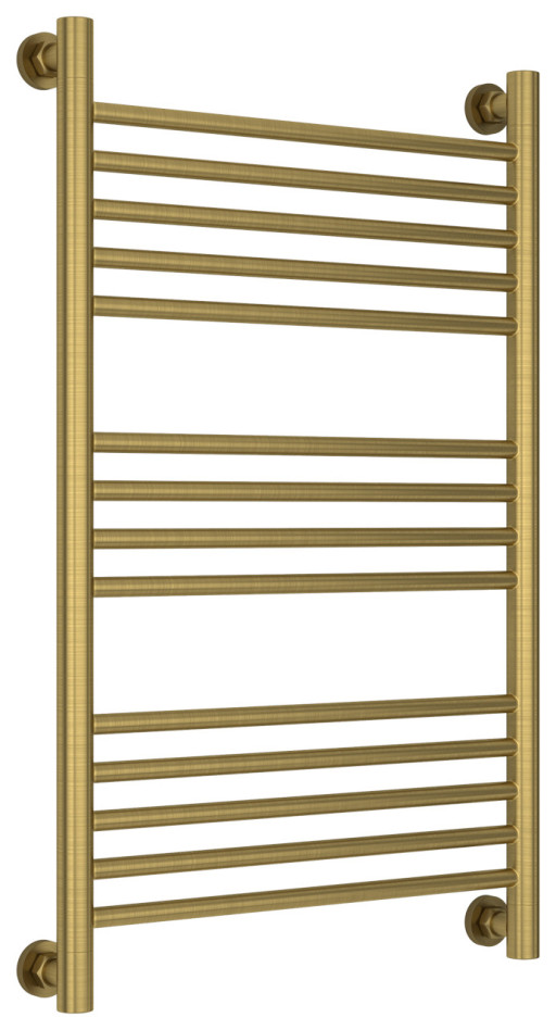 Полотенцесушитель водяной Сунержа Богема+ прямая 800х500 Состаренная латунь