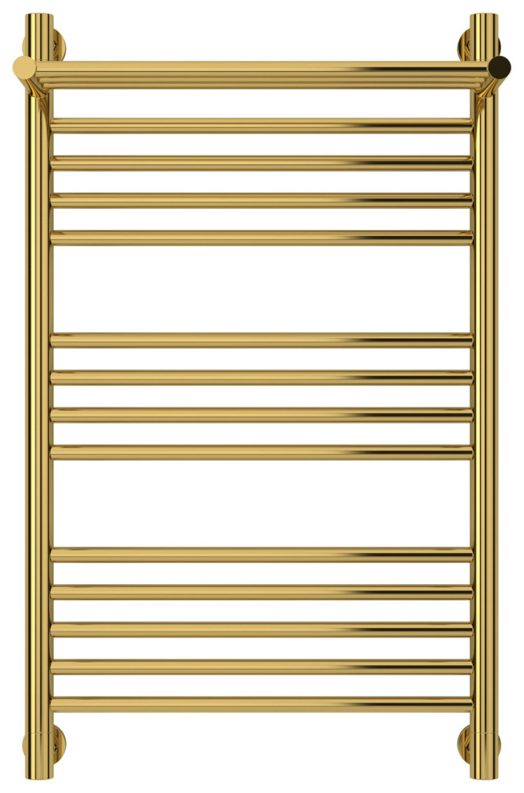 Полотенцесушитель водяной Сунержа Богема с полкой+ 800х500 Золото