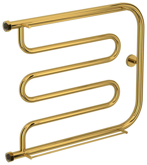 Полотенцесушитель водяной Сунержа Лира 2 полки 500х650 Золото