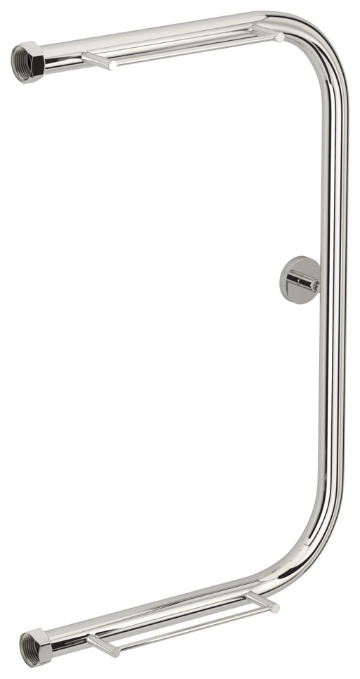 Полотенцесушитель водяной Сунержа П-образный 2 полки 600х400 Без покрытия