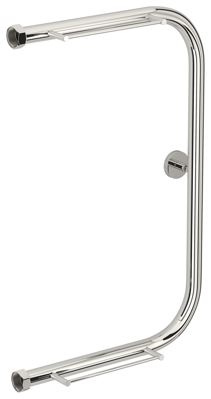 Полотенцесушитель водяной Сунержа П-образный 2 полки 600х400 Без покрытия