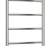 Полотенцесушитель водяной Стилье Версия-Н2 800х400 (6) Г 18 Без покрытия