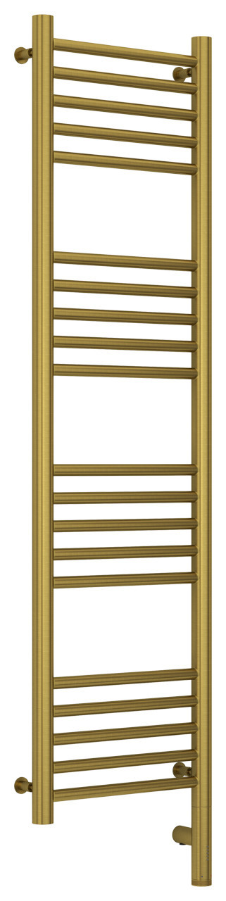 Полотенцесушитель электрический Сунержа Богема 3.0 прямая 1200х300 МЭМ правый Состаренная латунь