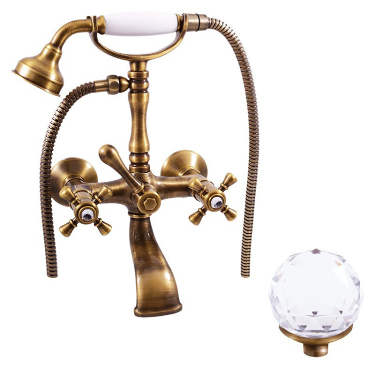 Смеситель для ванны Rav Slezak Brilliance160.5