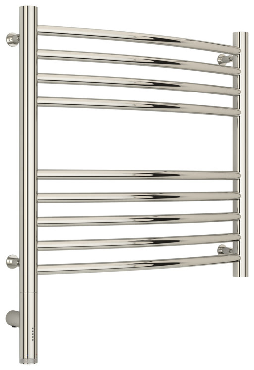 Полотенцесушитель электрический Сунержа Богема 3.0 выгнутая 500х500 МЭМ левый Без покрытия