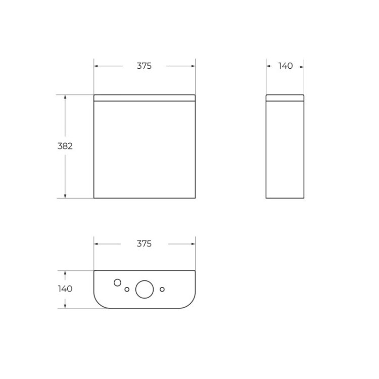 Чаша унитаза безободкового с сиденьем, P-trap BelBagno BB130CPR/SC