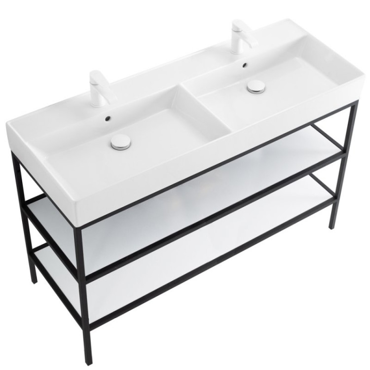 Столешница из HPL материала 1200x460 Cezares CADRO-120-HPL-NRM