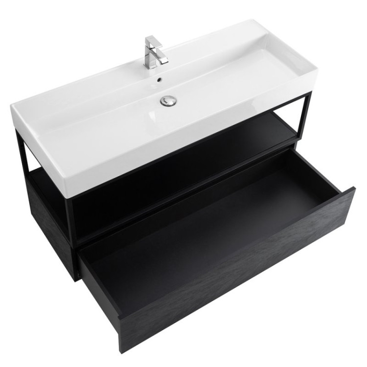 Столешница из HPL материала 1200x460 Cezares CADRO-120-HPL-NRM