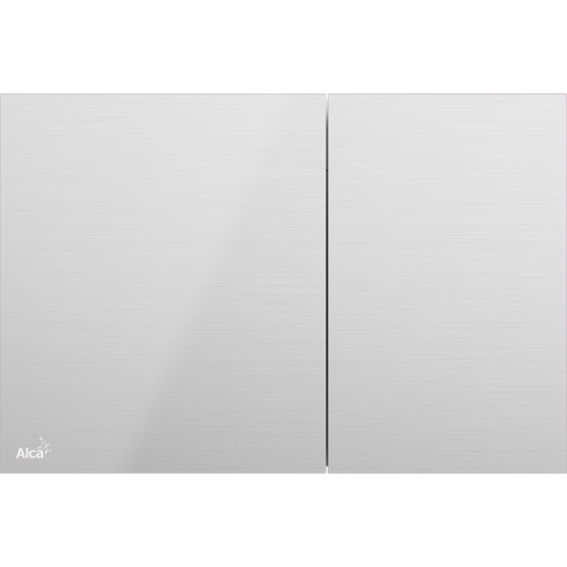 Кнопка управления для скрытых систем инсталляции, нержавеющая сталь-полумат Alcadrain Air Inox