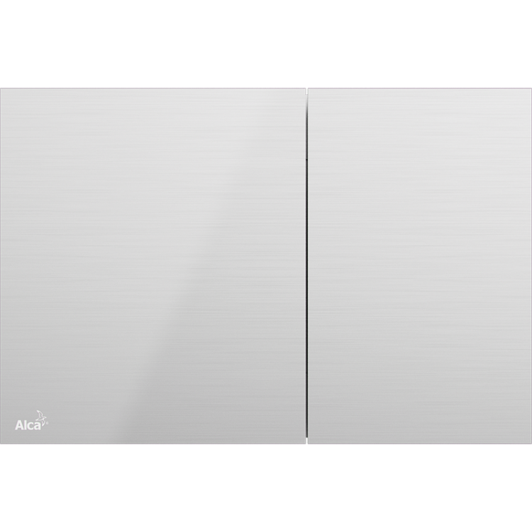 Кнопка управления для скрытых систем инсталляции, нержавеющая сталь-полумат Alcadrain Air Inox