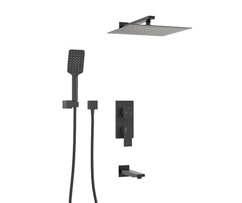 WasserKRAFT A172071 Встраиваемый комплект для ванны с верхней насадкой, лейкой и изливом