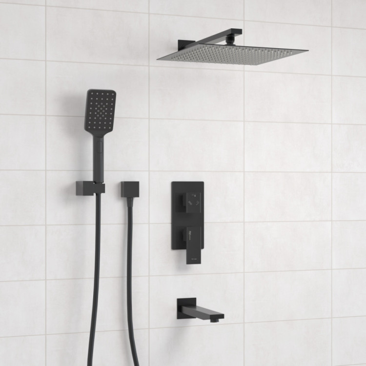 WasserKRAFT A172071 Встраиваемый комплект для ванны с верхней насадкой, лейкой и изливом