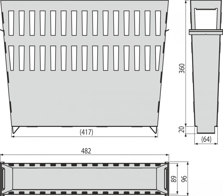 Корзина пескоуловителя для нечистот, нержавеющеая сталь Alcadrain AVZ-P012