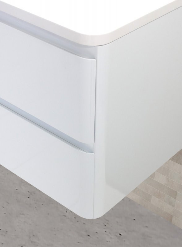 Раковина из литьевого мрамора 900х455х145 BelBagno BB900/455-LV-MR-ALR