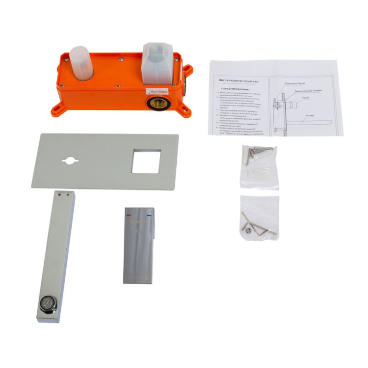 Встраиваемый смеситель для раковины Cezares ROM-BLM-CRM