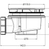 Акриловый поддон без сифона Cezares TRAY-BB-DUE-A-100-4-W0