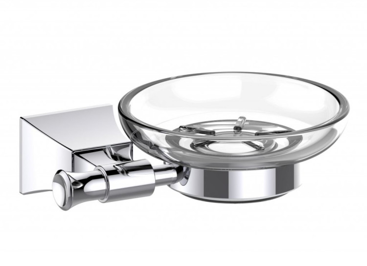 Мыльница стеклянная подвесная Cezares AM-M-016-CR