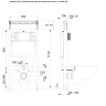 Инсталляция для подвесного унитаза Aquatek Easy Fix 50 INS-0000010, 1130*500*100 мм