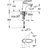 Смеситель для раковины Grohe Eurostyle Solid 23713003