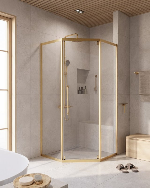 Душевой уголок RELAX-304-P-1 Cezares RELAX-304-P-1-100-C-CR