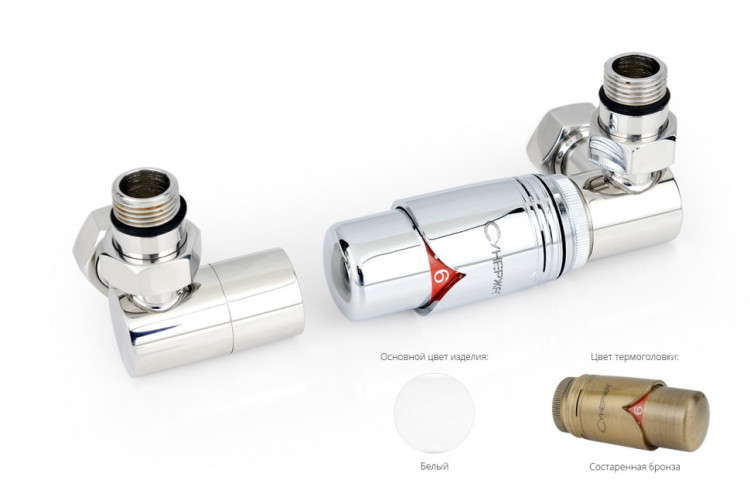 Автоматический терморегулятор Сунержа 3D правый G 1/2