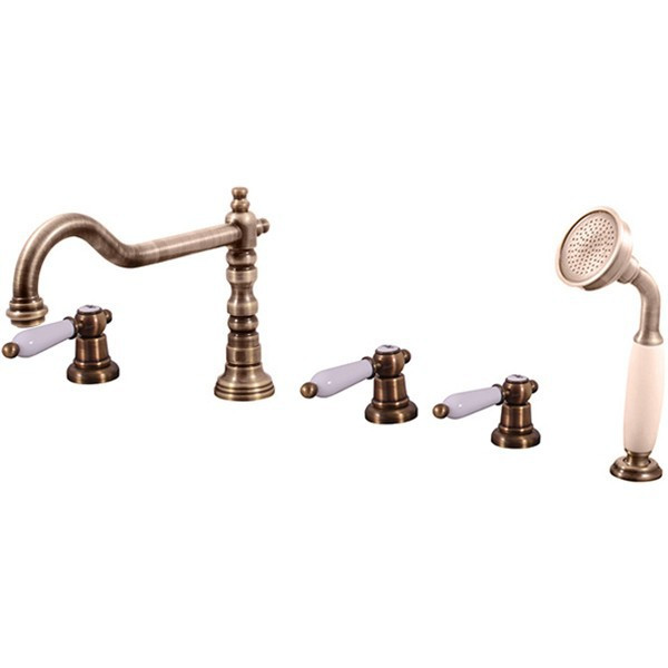 Смеситель на борт ванны Rav Slezak Morava retro MK564.5PSM