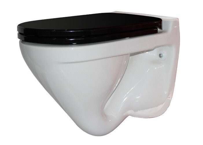 Унитаз Sanita Luxe Attica Luxe Color Black ATCSLWH0110