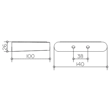 Мыльница Keuco Elegance New 11655 019000