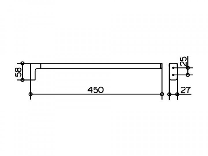 Полотенцедержатель Keuco Collection Moll 12720 010000