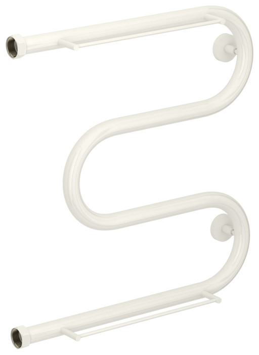 Полотенцесушитель водяной Сунержа М-образный 2 полки 500х500 Белый