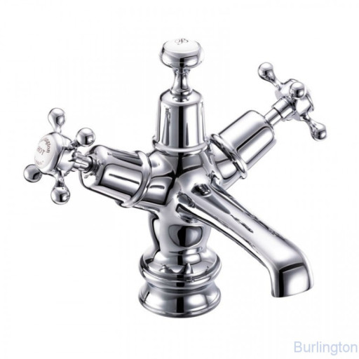 Смеситель для раковины на 1 отверстие Regent, с кнопкой Click-Clack [CLR6]