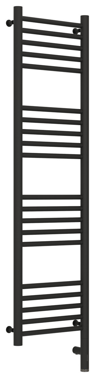 Полотенцесушитель электрический Сунержа Богема 3.0 прямая 1200х300 МЭМ правый Тёмный титан муар