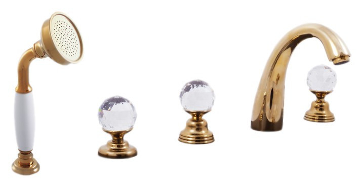 Смеситель для ванны Rav Slezak Brilliance176.5P