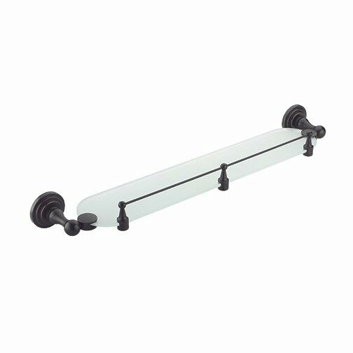 WasserKRAFT Isar K-7344 (ранее К-7324) Полка стеклянная с бортиком