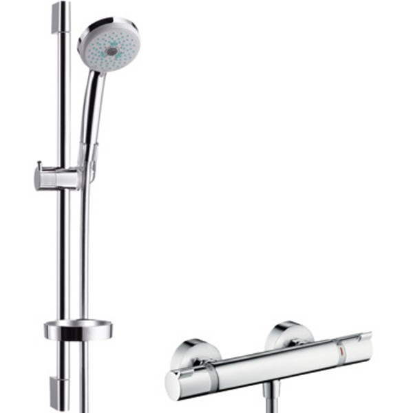 Смеситель для душа Hansgrohe Ecostat 1001 SL 27086000 с термостатом