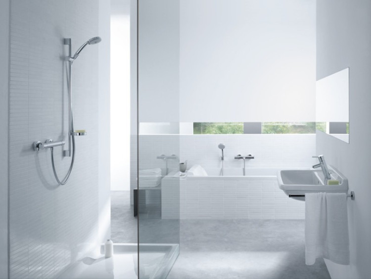 Смеситель для душа Hansgrohe Ecostat 1001 SL 27086000 с термостатом