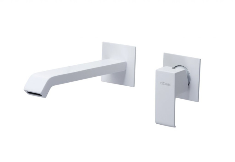 Смеситель для раковины встраиваемый однорычажный, с донным клапаном Cezares PORTA-BLI2-BIO