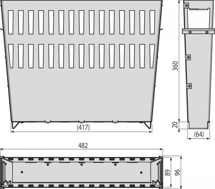Корзина пескоуловителя для нечистот, оцинкованная сталь Alcadrain AVZ-P013