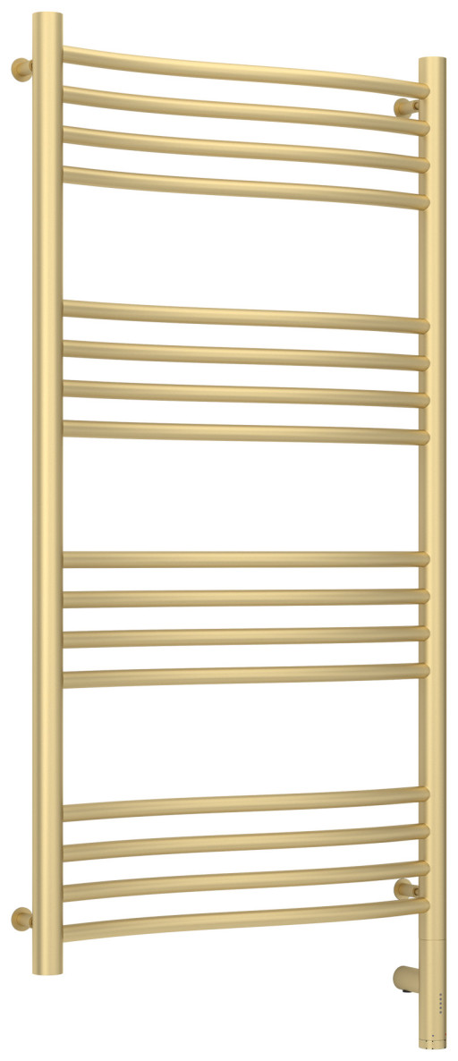 Полотенцесушитель электрический Сунержа Флюид 3.0 1000х500 МЭМ правый Матовая шампань