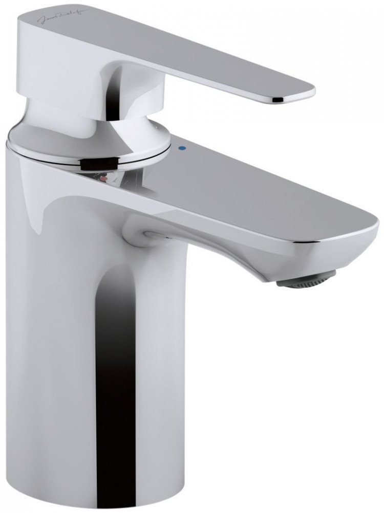 Однорычажный смеситель для раковины без донного клапана, гладкий корпус Jacob Delafon ALEO+ E72314-CP