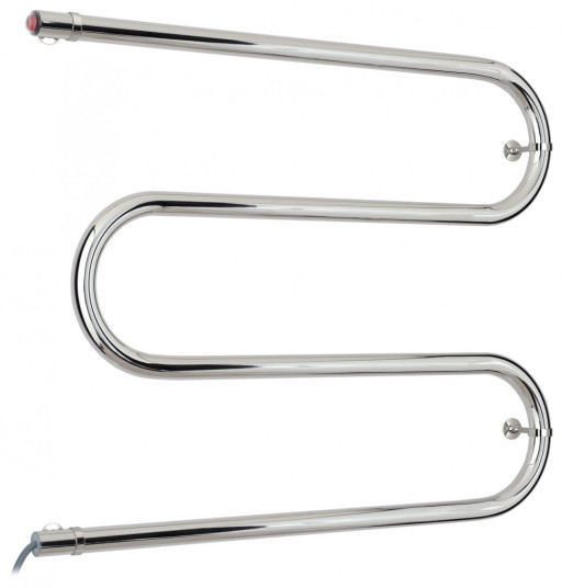 Полотенцесушитель электрический Стилье М-образный 500х600 (64 Вт) Без покрытия