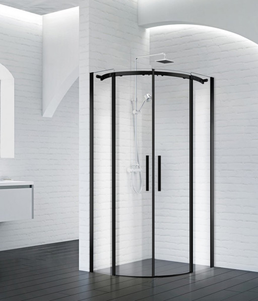 Душевой уголок BELBAGNO ACQUA-R-2 BelBagno ACQUA-R-2-90-C-NERO